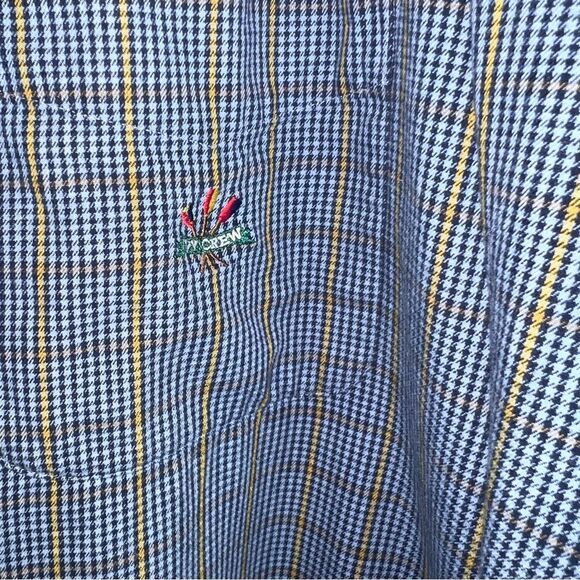 Ivy Crew Long Sleeve Button Up Shirt 3XT Tall Blue Wrinkle Resistant 100% Cotton - Picture 10 of 10